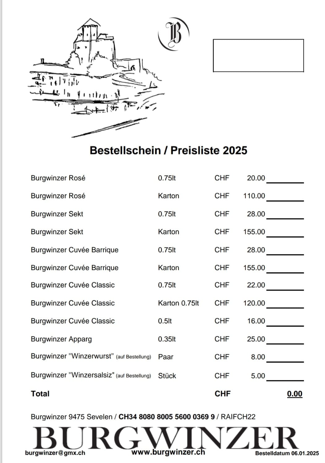 price-list